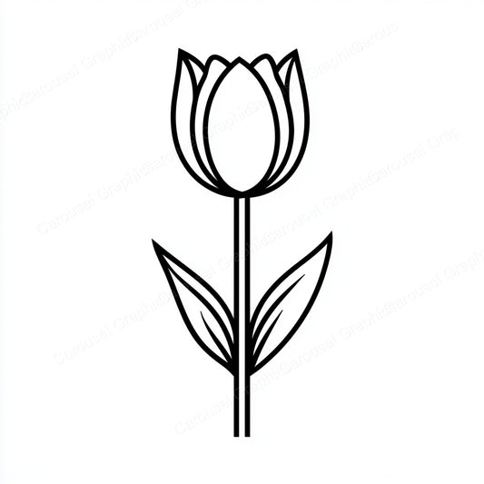 Tulip Vector Graphic preview