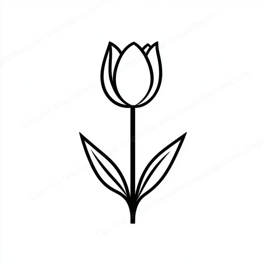Tulip Vector Graphic preview