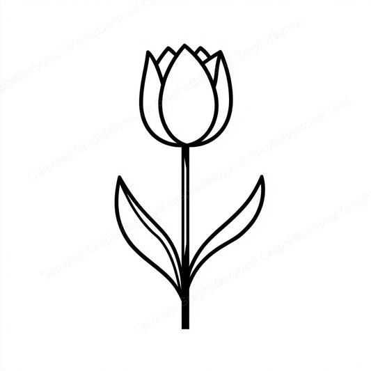 Tulip Vector Graphic preview