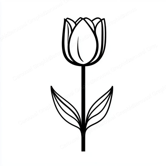 Tulip Vector Graphic preview