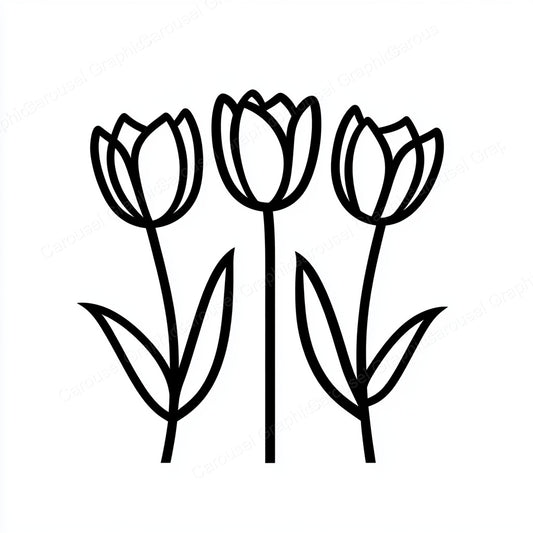 Tulip Vector Graphic preview