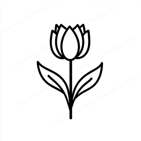 Tulip Vector Graphic preview