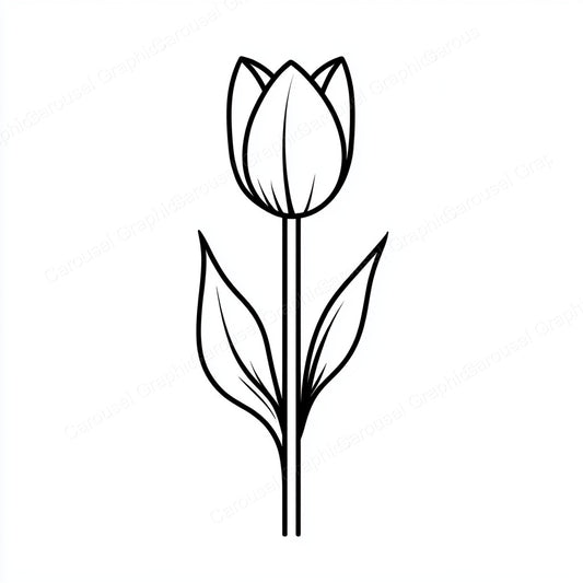 Tulip Vector Graphic preview