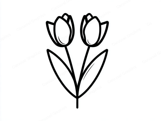 Tulip Vector Graphic preview