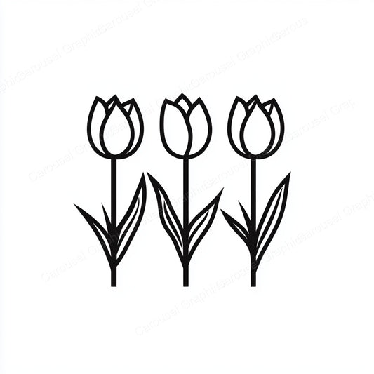 Tulip Vector Graphic preview