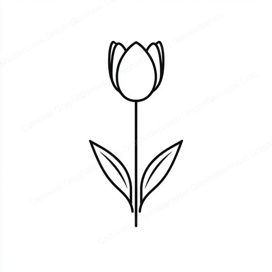 Tulip Vector Graphic preview