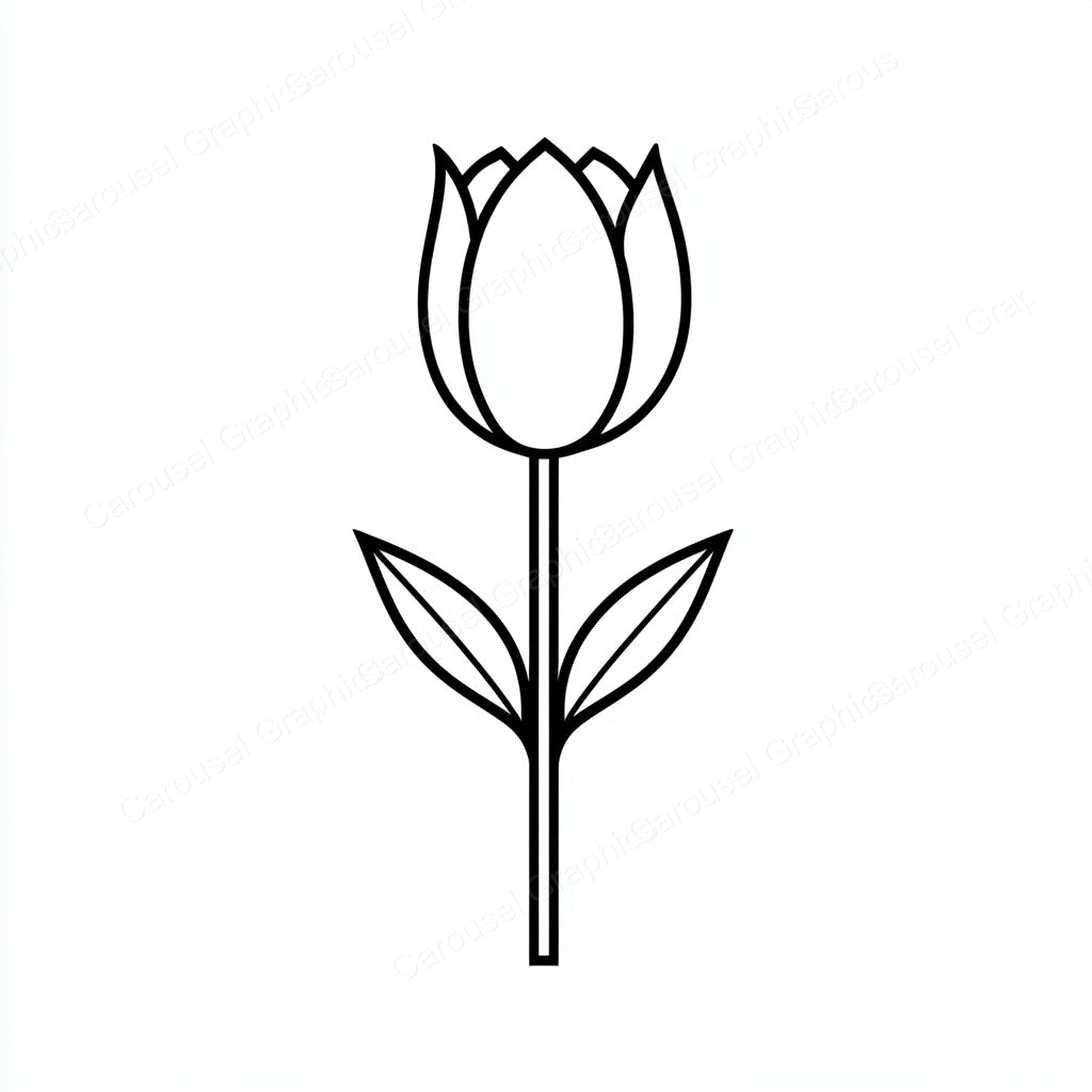 Tulip Vector Graphic preview