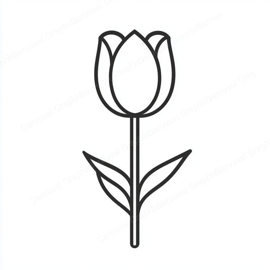 Tulip Vector Graphic preview