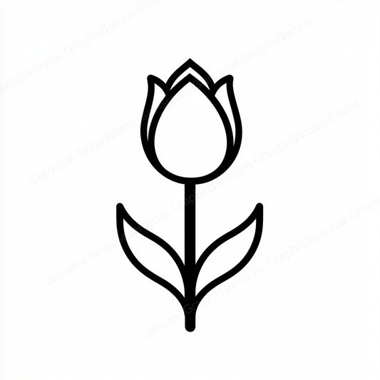 Tulip Vector Graphic preview