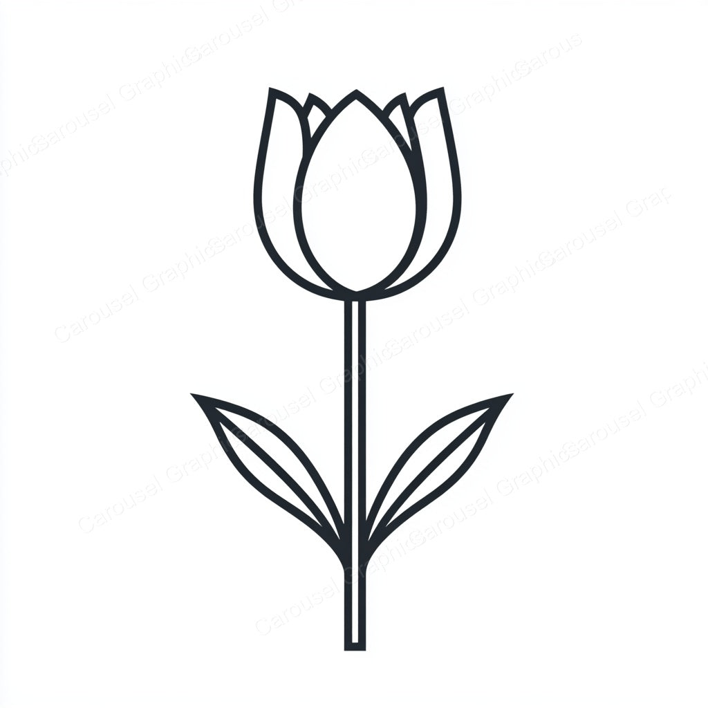 Tulip Vector Graphic preview
