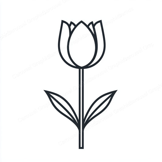 Tulip Vector Graphic preview