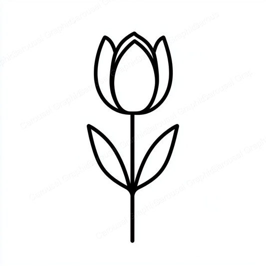 Tulip Vector Graphic preview
