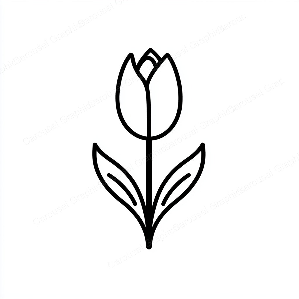 Tulip Vector Graphic preview
