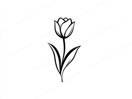 Tulip Vector Graphic preview