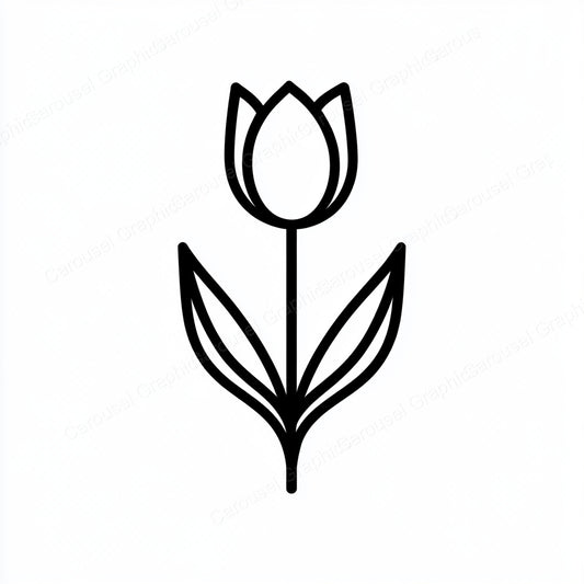 Tulip Vector Graphic preview