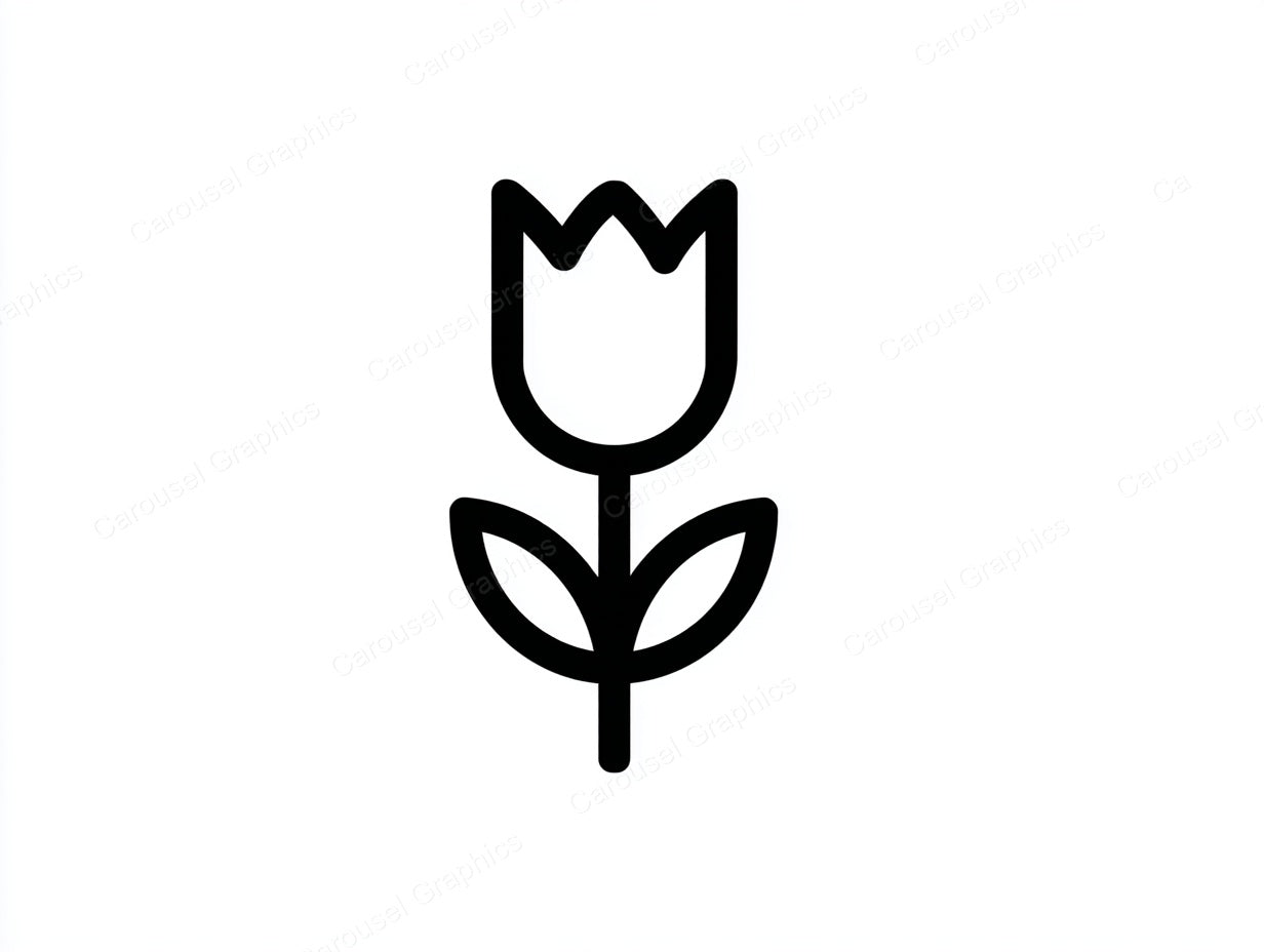 Tulip Vector Graphic preview