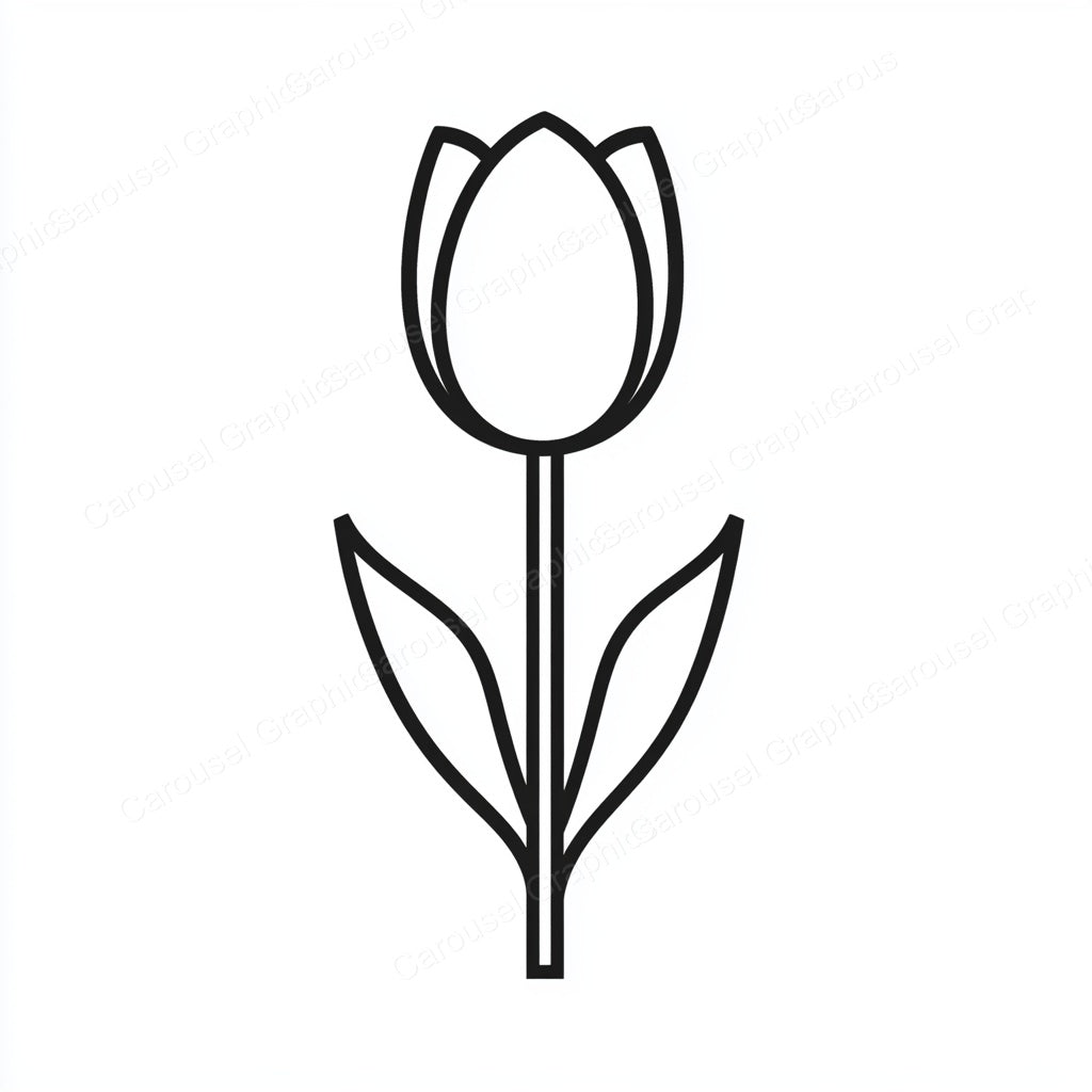 Tulip Vector Graphic preview