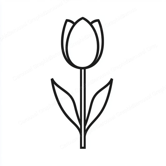 Tulip Vector Graphic preview