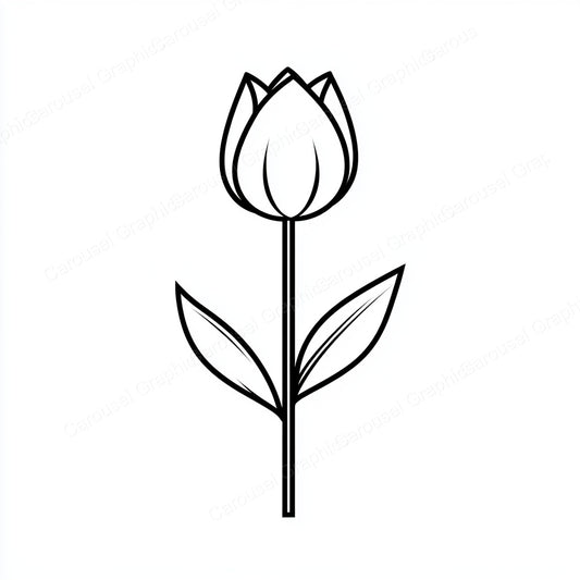 Tulip Vector Graphic preview