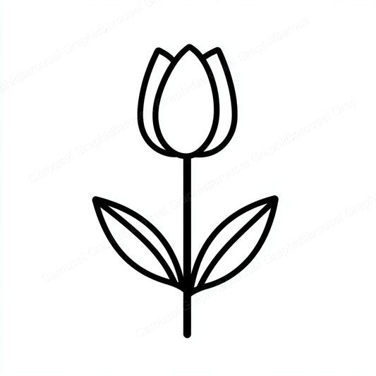 Tulip Vector Graphic preview