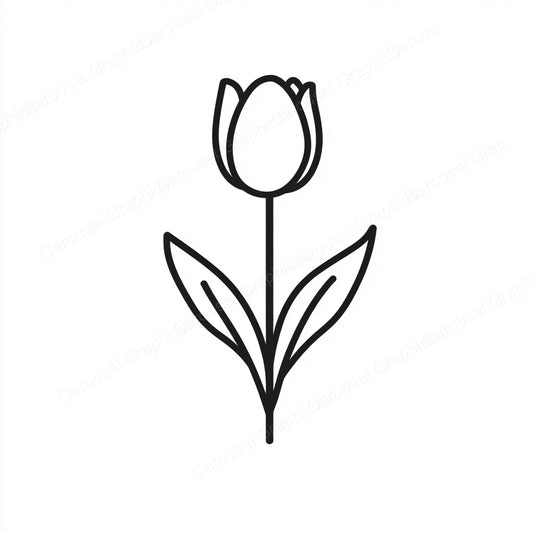 Tulip Vector Graphic preview