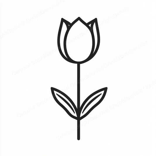 Tulip Vector Graphic preview