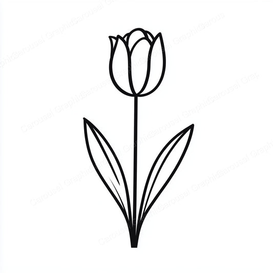 Tulip Vector Graphic preview