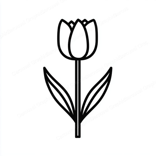 Tulip Vector Graphic preview