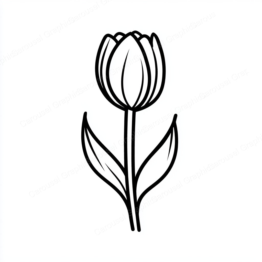 Tulip Vector Graphic preview