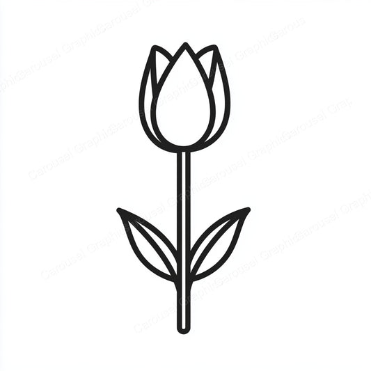 Tulip Vector Graphic preview