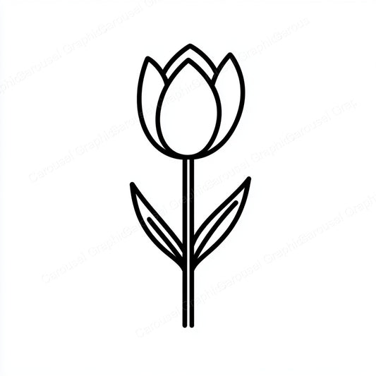 Tulip Vector Graphic preview