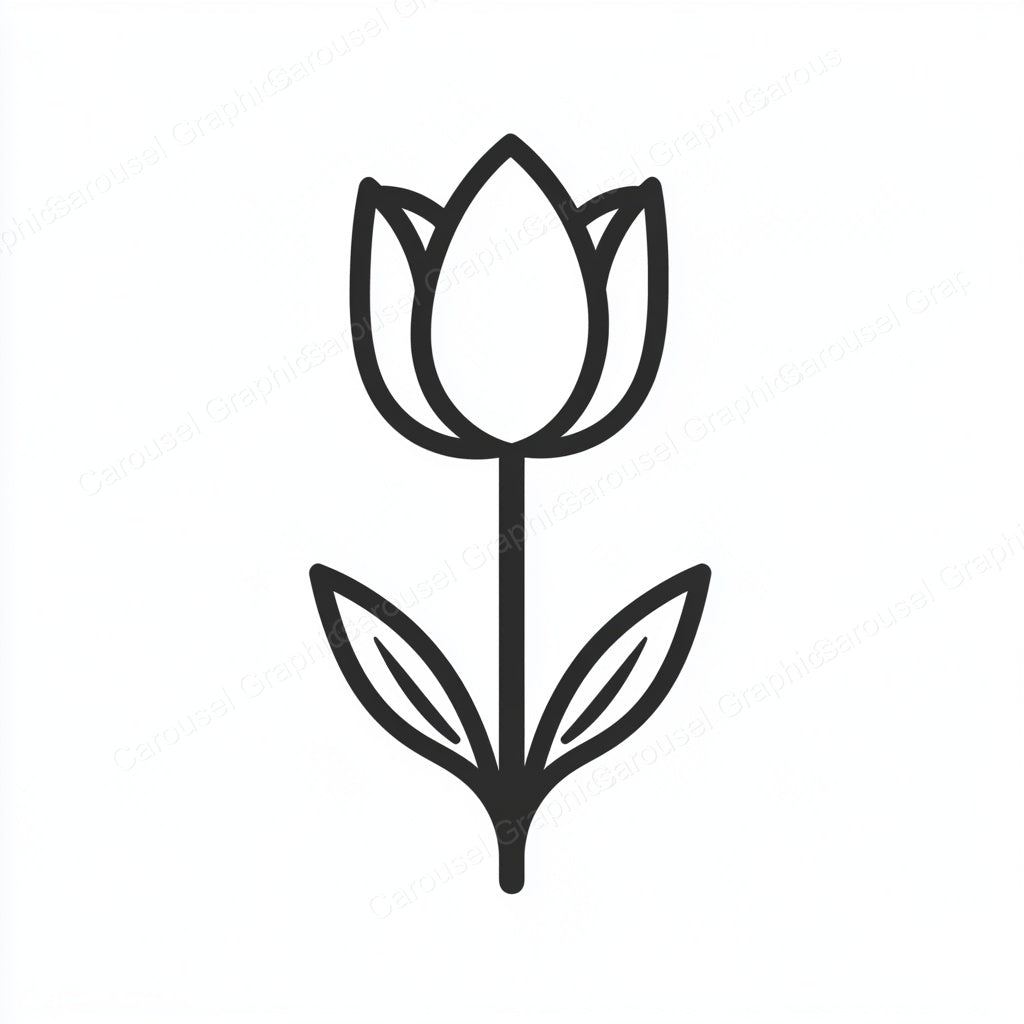Tulip Vector Graphic preview