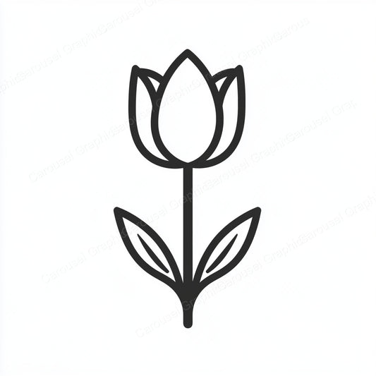 Tulip Vector Graphic preview