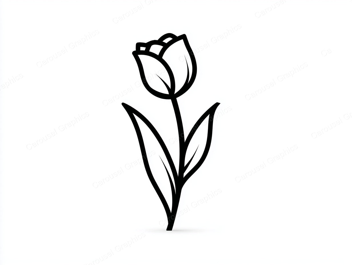 Tulip Vector Graphic preview