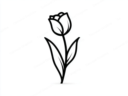 Tulip Vector Graphic preview