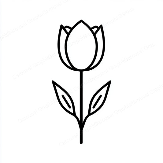 Tulip Vector Graphic preview