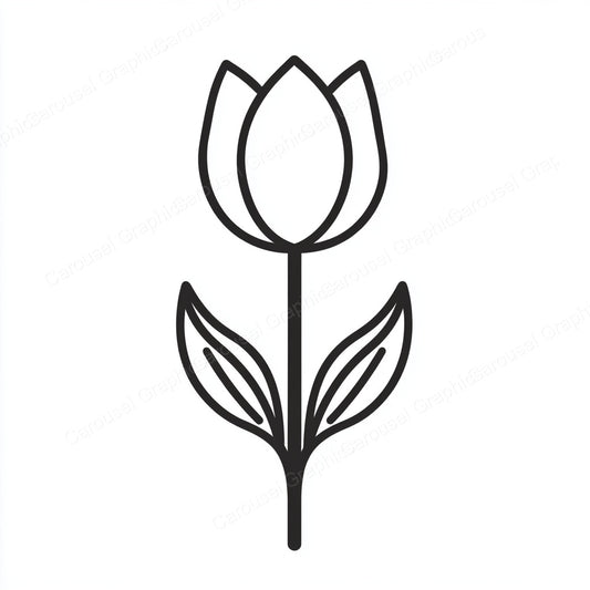 Tulip Vector Graphic preview