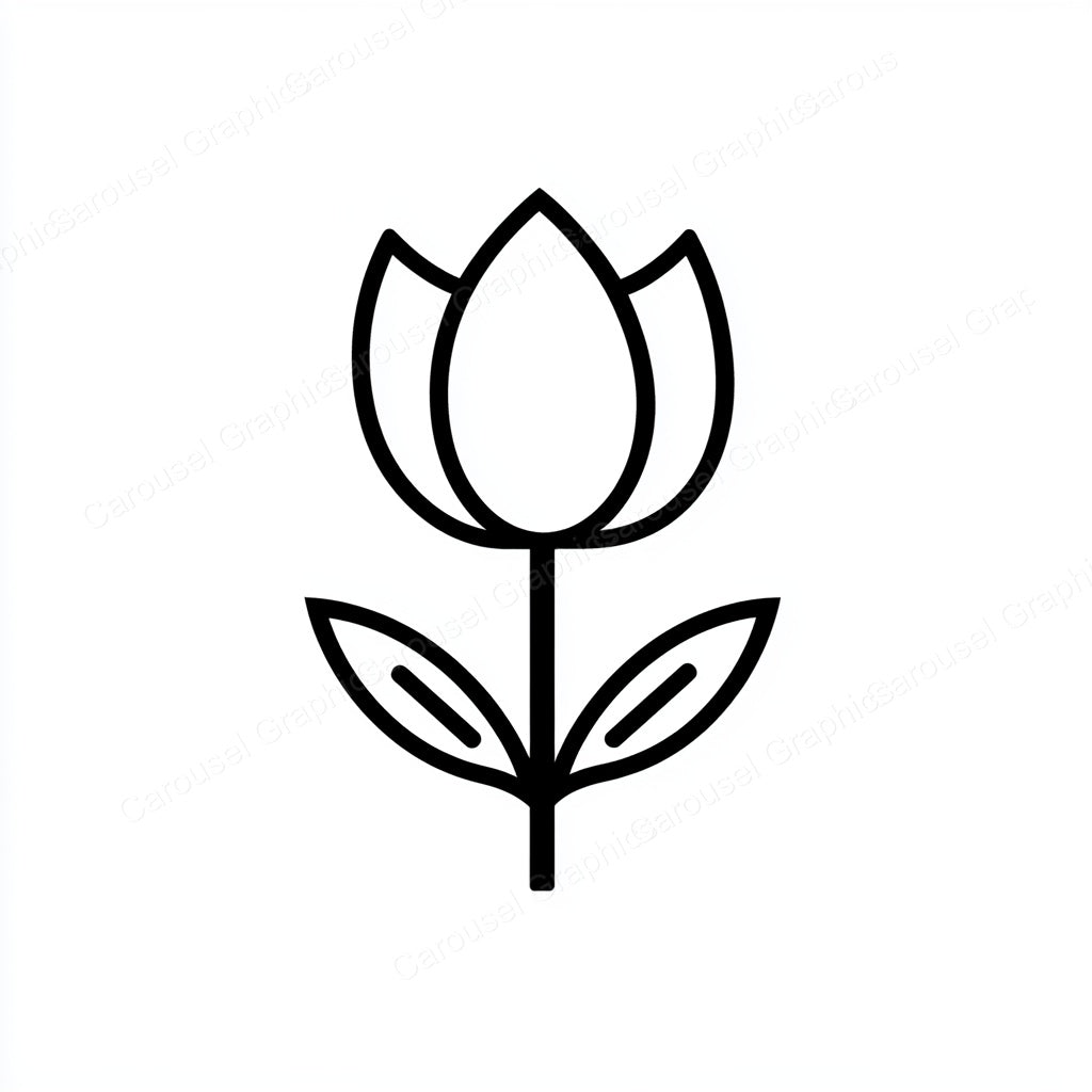 Tulip Vector Graphic preview