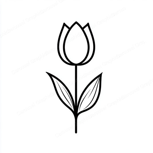 Tulip Vector Graphic preview