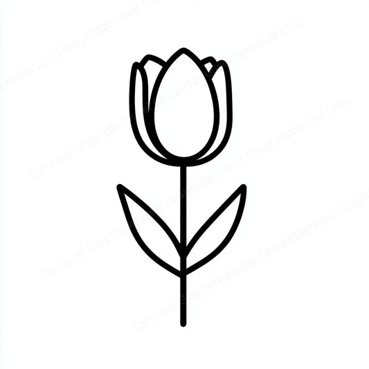 Tulip Vector Graphic preview