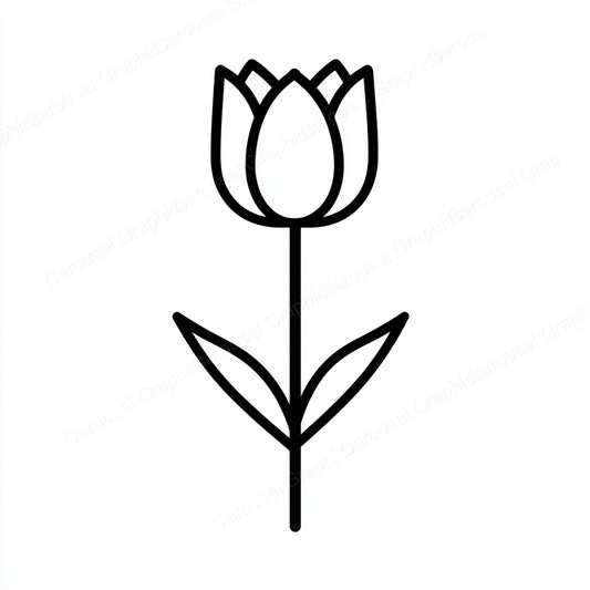 Tulip Vector Graphic preview