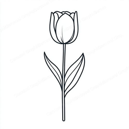 Tulip Vector Graphic preview