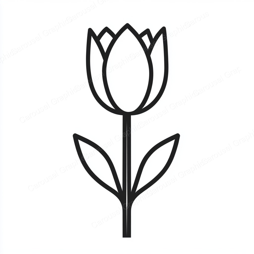 Tulip Vector Graphic preview