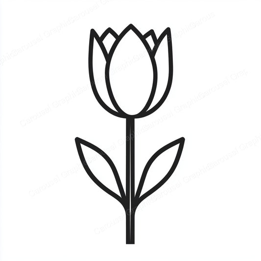Tulip Vector Graphic preview