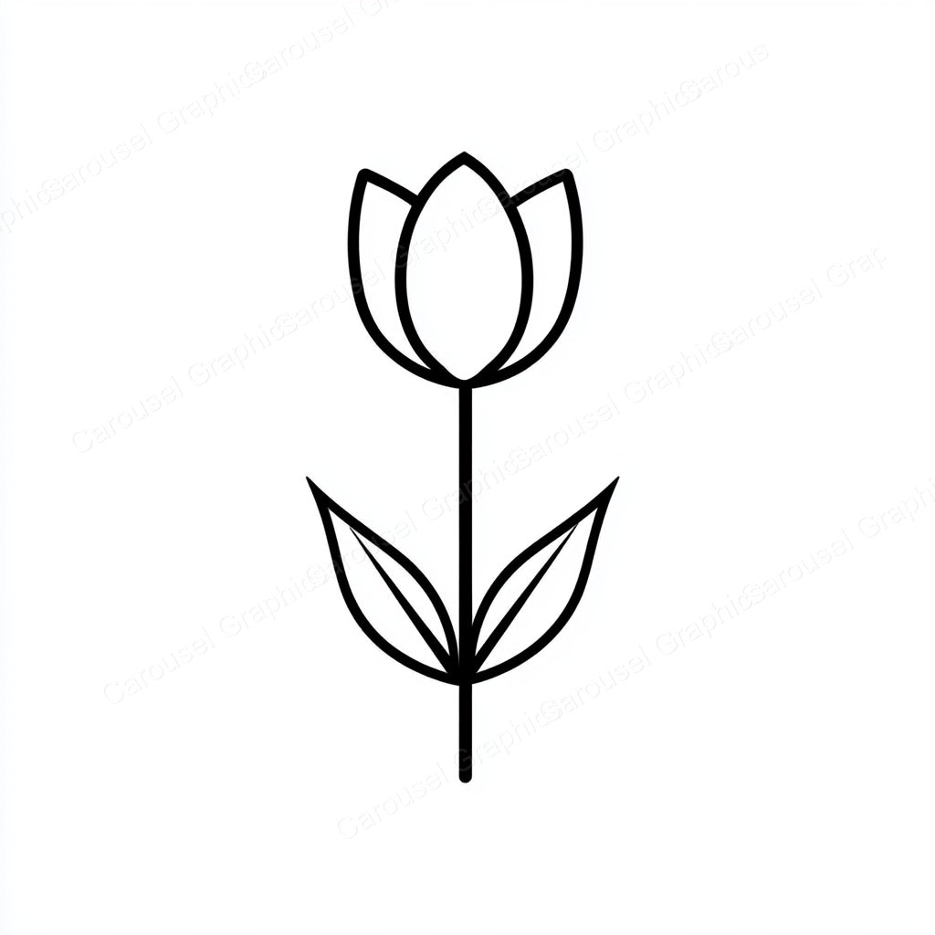 Tulip Vector Graphic preview