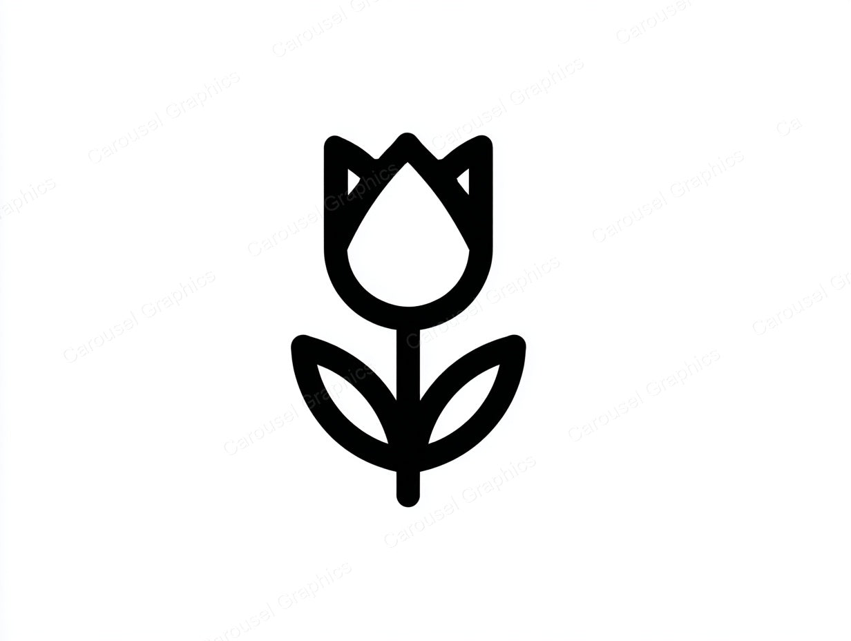 Tulip Vector Graphic preview