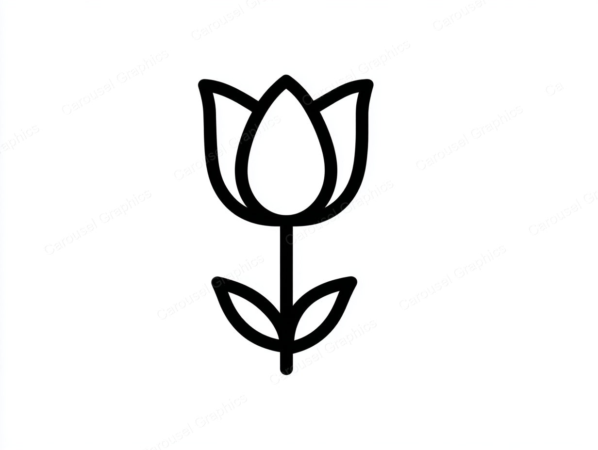 Tulip Vector Graphic preview