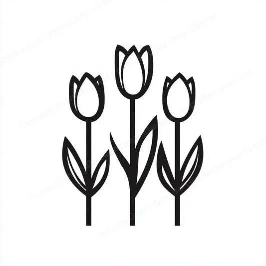 Tulip Vector Graphic preview