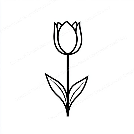 Tulip Vector Graphic preview