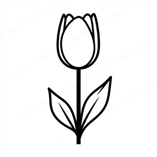 Tulip Vector Graphic preview